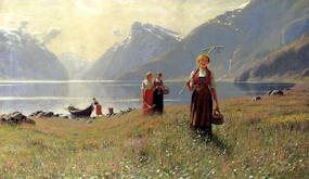 A Summer's Day - Hans Dahl