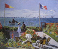 Garden at Sainte Adresse - Claude Monet