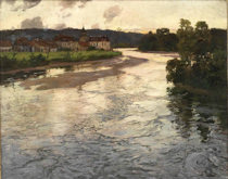 La Dordogne - Frits Thaulow