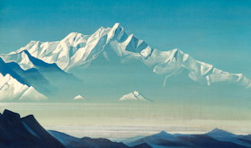Mount of Five Treasures - Nicholas Roerich