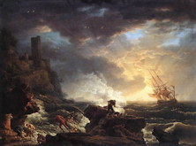 Shipwreck - Horace Vernet