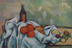 Still Life with Bottle - Paul Cezanne
