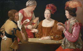 The Cheat with the Ace of Clubs - Georges de la Tour
