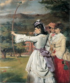The Fair Archers - William Powell Frith